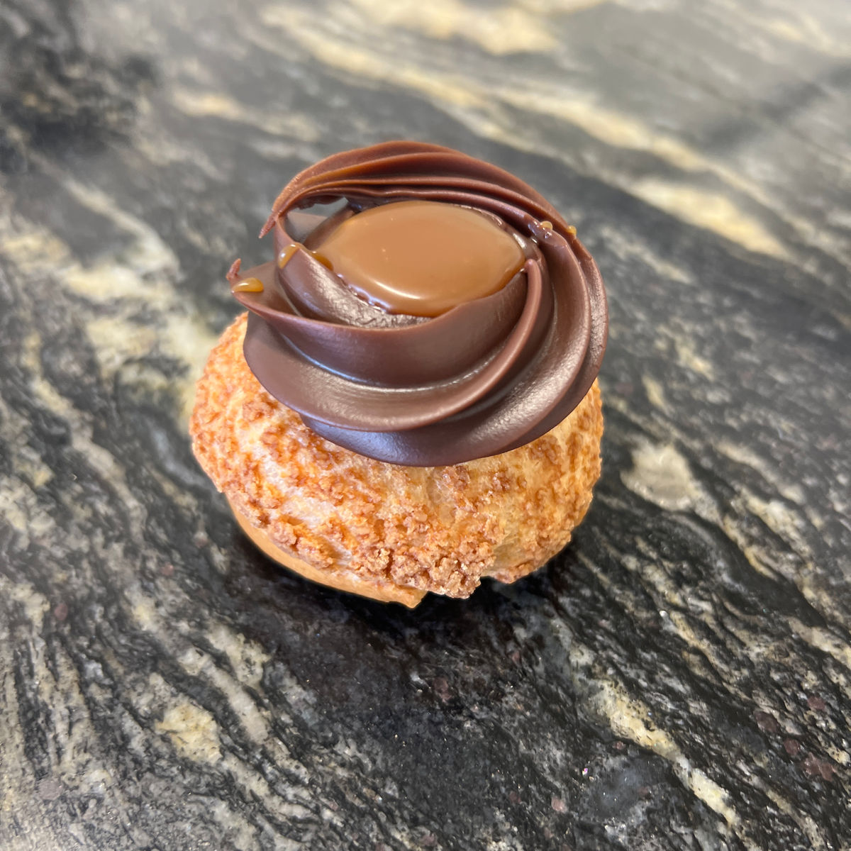 Salted Caramel Choux